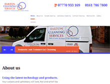 Tablet Screenshot of bartoncleaningservices.co.uk